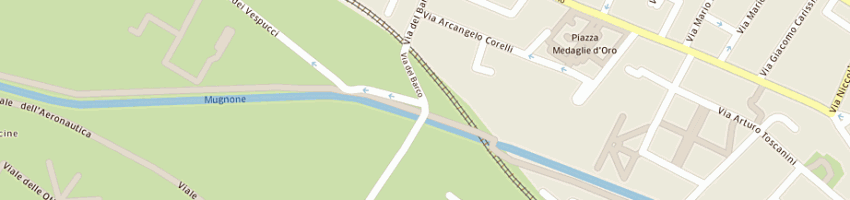 Mappa della impresa trattoria damasco rensi a FIRENZE