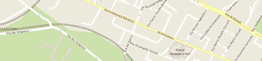 Mappa della impresa nencioni loretto a FIRENZE