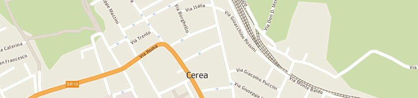 Mappa della impresa guzzo roberto a CEREA