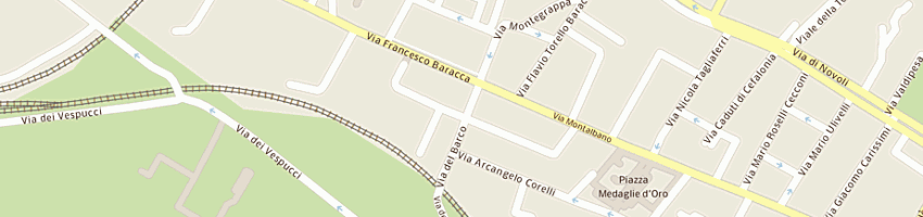 Mappa della impresa machiavelli cinzia a FIRENZE