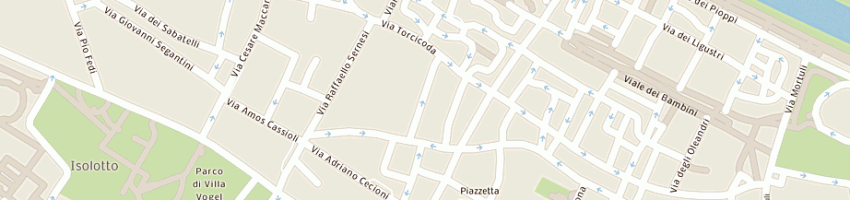 Mappa della impresa raster massimo a FIRENZE