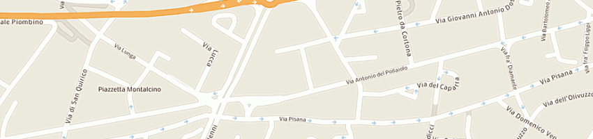 Mappa della impresa progetti per l'edilizia proedil srl a FIRENZE