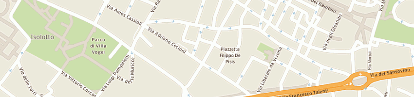 Mappa della impresa nereo di bergamo giovanni francesco e c sas a FIRENZE