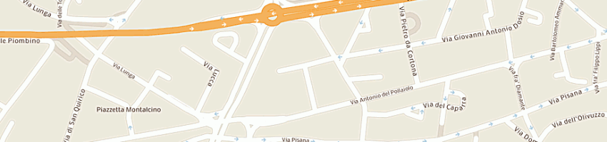 Mappa della impresa margheri silvano a FIRENZE