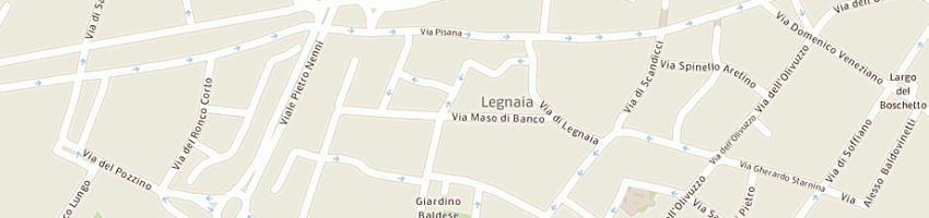 Mappa della impresa lavanderia luisa a FIRENZE