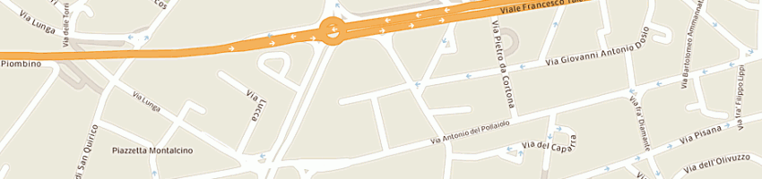 Mappa della impresa ligas francesco a FIRENZE