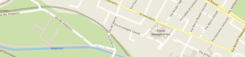 Mappa della impresa fata snc di fabbrini silvia e c a FIRENZE