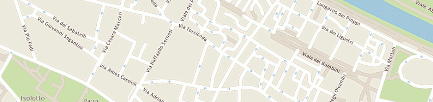 Mappa della impresa vogue mode di regoli e lupetti snc a FIRENZE