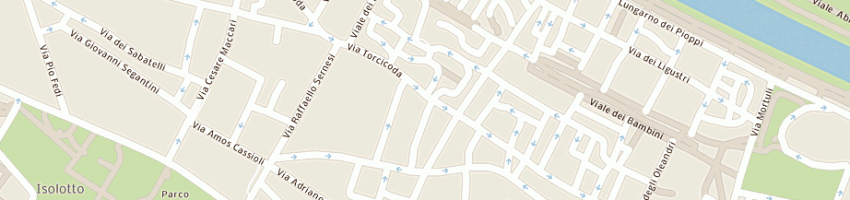 Mappa della impresa rosi paolo a FIRENZE