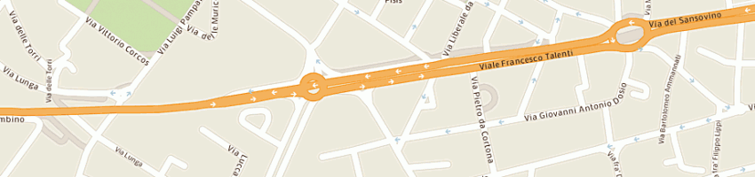 Mappa della impresa noi sport (snc) a FIRENZE
