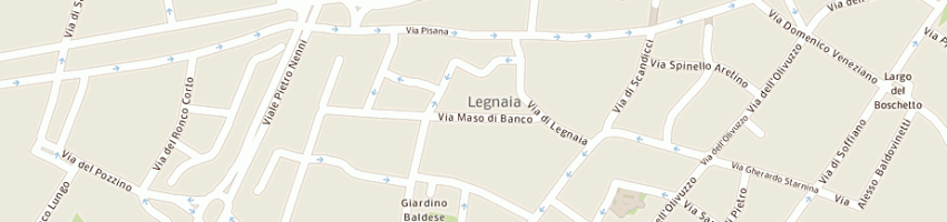 Mappa della impresa pelletterie niccoli a FIRENZE