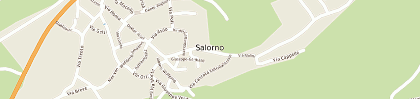 Mappa della impresa alex sport sas a SALORNO