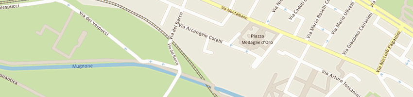 Mappa della impresa edizioni multigraphic srl a FIRENZE