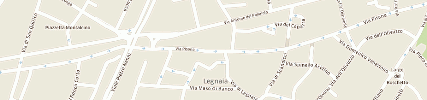 Mappa della impresa circolo ricreativo cattolico a FIRENZE