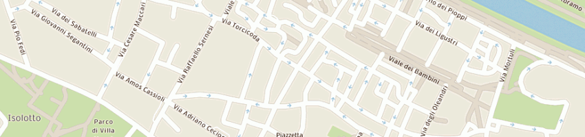 Mappa della impresa friends srl a FIRENZE