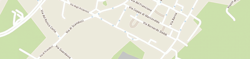 Mappa della impresa de paoli augusto e vecchietti rosetta sdf a FIRENZE