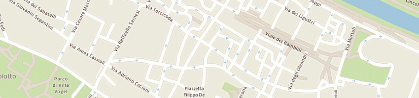 Mappa della impresa ottica moderna di ballerini bruno e c snc a FIRENZE