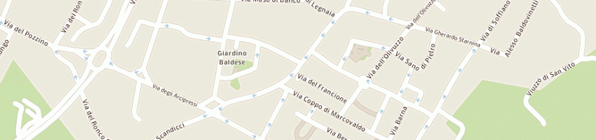 Mappa della impresa ardenia alfonso a FIRENZE