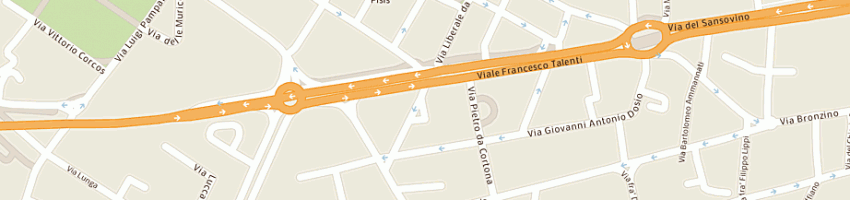 Mappa della impresa non solo intimo di stefania boddi a FIRENZE