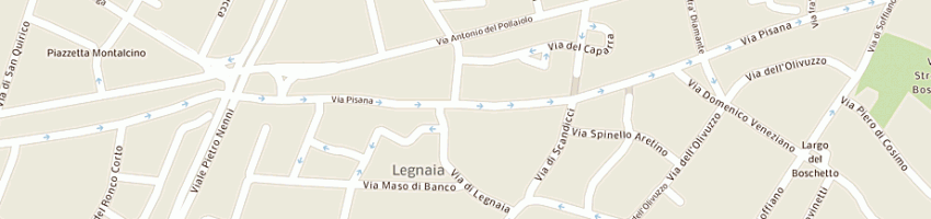 Mappa della impresa banca popolare italiana a FIRENZE