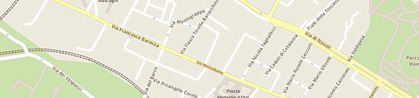 Mappa della impresa gotham srl a FIRENZE