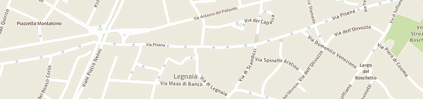Mappa della impresa vbimmobiliare di boschi donatella a FIRENZE