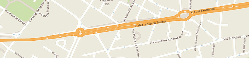 Mappa della impresa tecnoing srl a FIRENZE