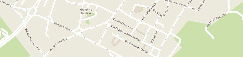 Mappa della impresa allied domecq spirits e wine italia spa a FIRENZE