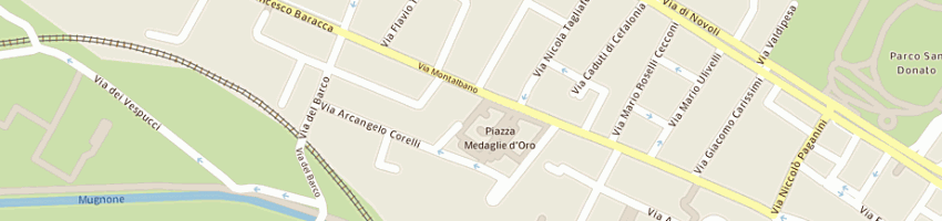 Mappa della impresa camere di meini a FIRENZE