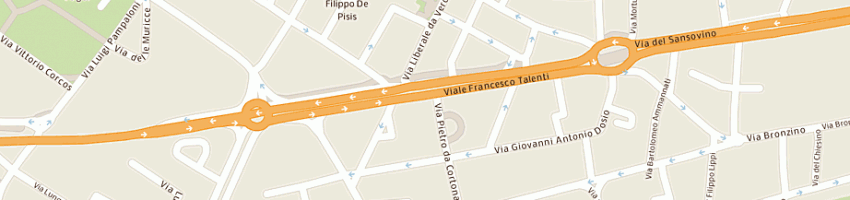 Mappa della impresa l' est rose di mazzoli cinzia a FIRENZE