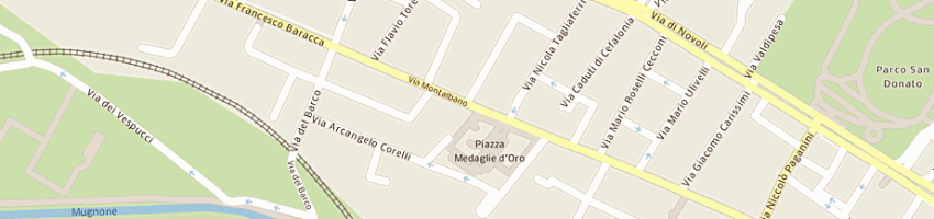 Mappa della impresa bensi matteo a FIRENZE