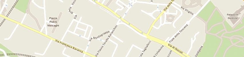 Mappa della impresa sicos srl a FIRENZE