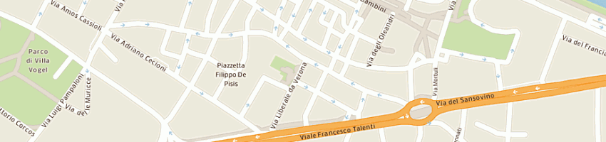 Mappa della impresa laboratorio odontotecnico brunacci a FIRENZE
