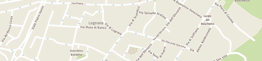 Mappa della impresa istituto subacqueo italiano osservatorio marino a FIRENZE