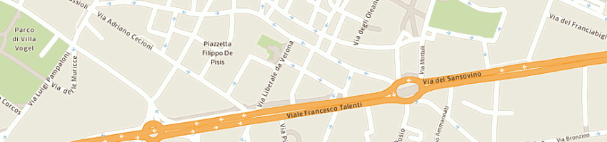 Mappa della impresa laboratorio di pasticceria mt a FIRENZE