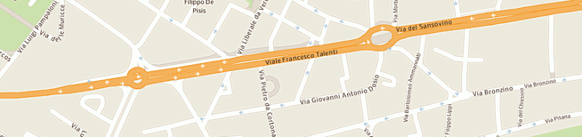 Mappa della impresa delta studio snc a FIRENZE