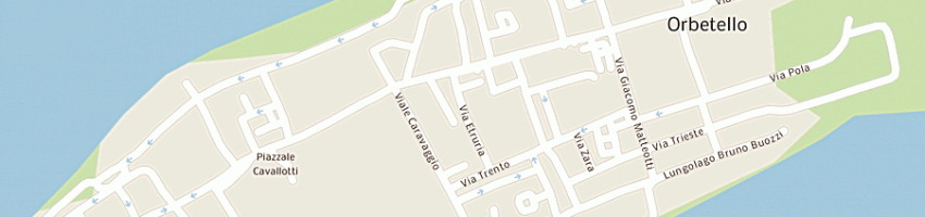 Mappa della impresa rai way spa a ORBETELLO