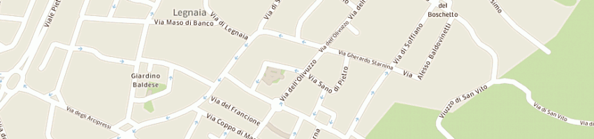 Mappa della impresa vergani franco a FIRENZE