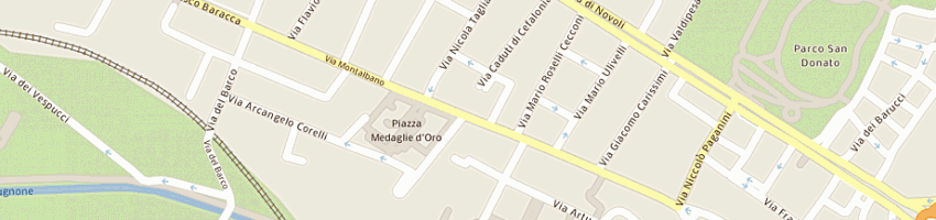 Mappa della impresa perini snc di simone perini e c a FIRENZE