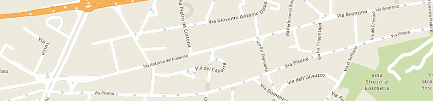 Mappa della impresa wine e service srl a FIRENZE