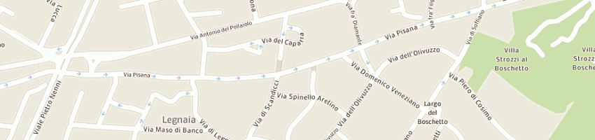 Mappa della impresa il torrione di monteverde luigi e c snc a FIRENZE