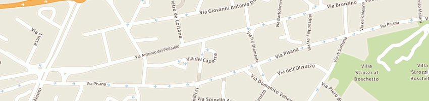 Mappa della impresa elettrico di gianni bani a FIRENZE