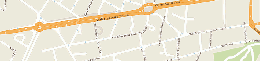 Mappa della impresa monducci marco a FIRENZE