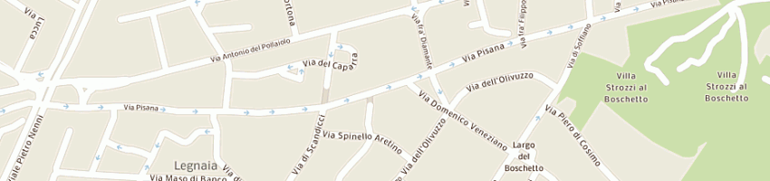 Mappa della impresa nencioni enrico a FIRENZE