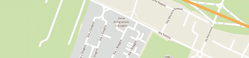 Mappa della impresa marchesini pneumatici (srl) a ANZOLA DELL EMILIA