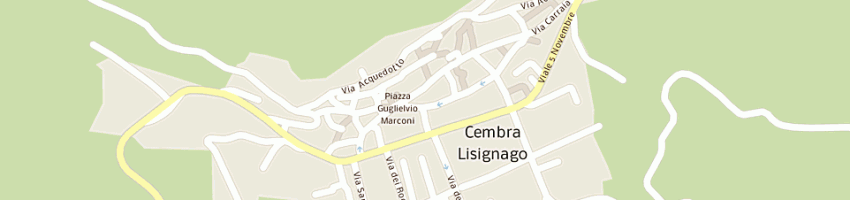 Mappa della impresa bar vico a CEMBRA