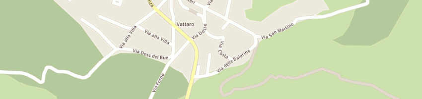 Mappa della impresa parrocchia san martino a VATTARO