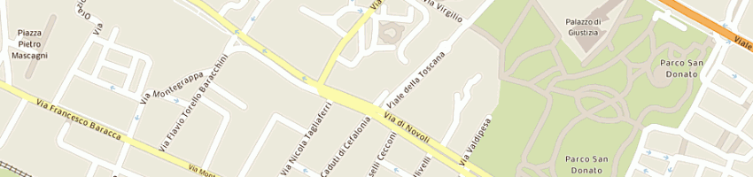 Mappa della impresa smile toscana a FIRENZE