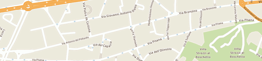 Mappa della impresa cenni piero a FIRENZE
