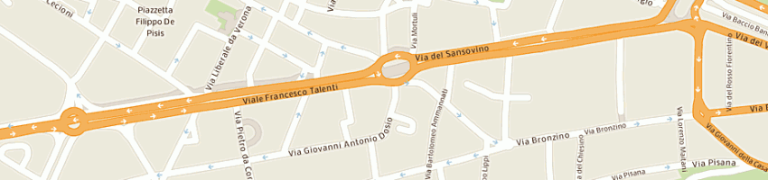 Mappa della impresa i gelati del righi di righi simone e c snc a FIRENZE